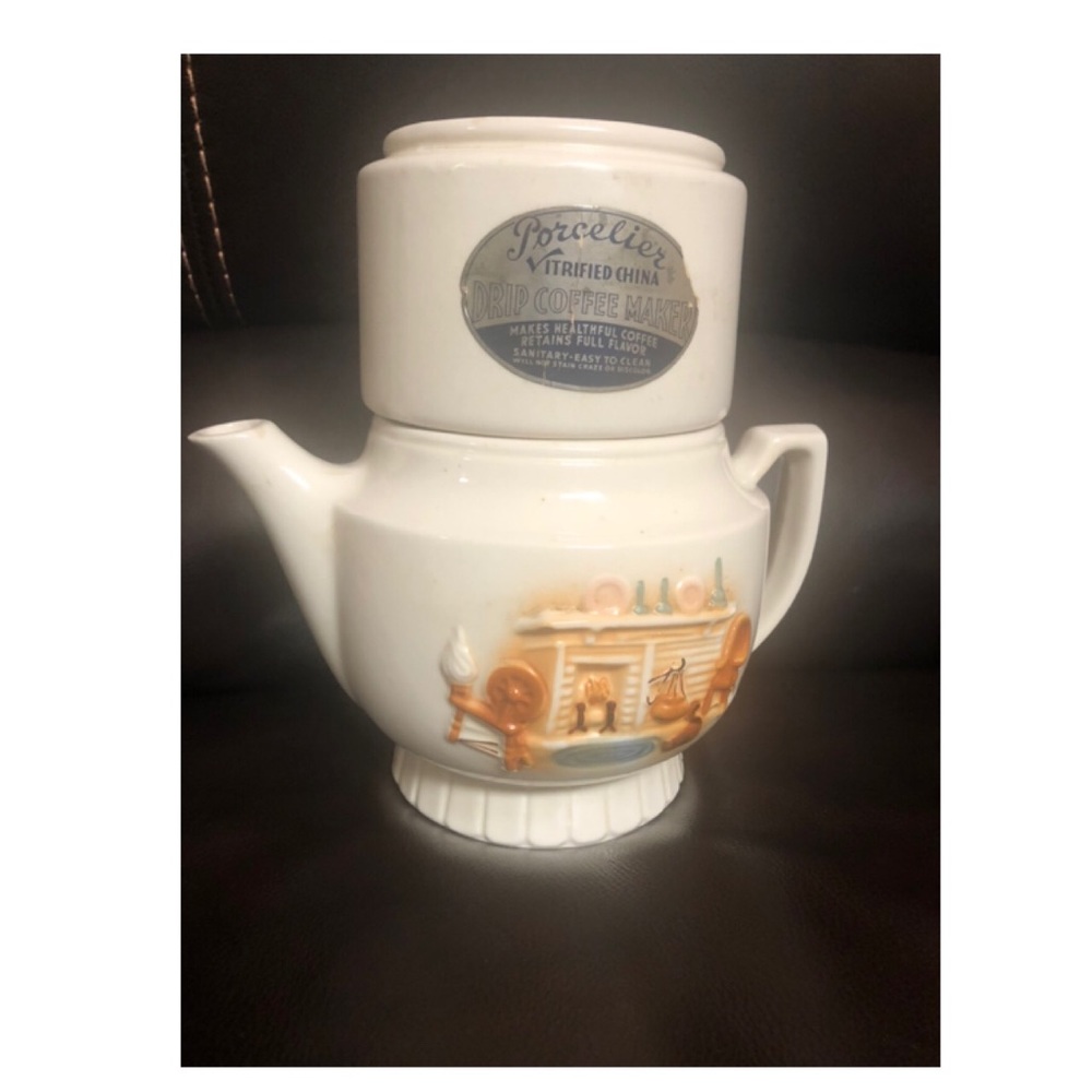 Vintage Porcelier Drip Coffee Maker